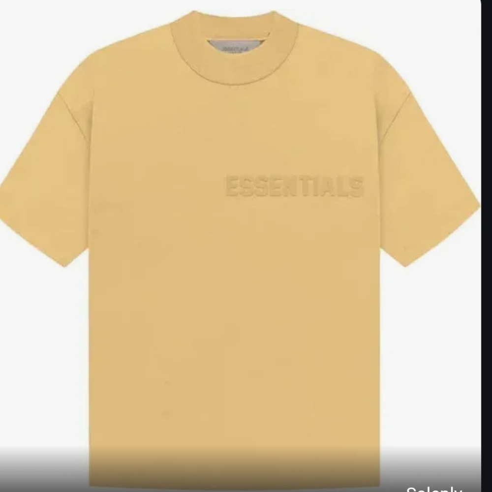 ESSENTIALS FEAR OF GOD Light Tuscan Tee